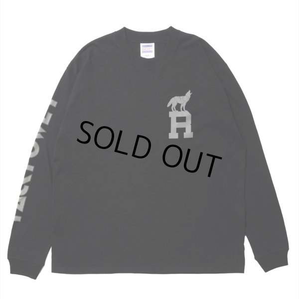 画像1: ROTTWEILER/DOG LOGO LS TEE（BLACK）［プリント長袖T-24秋冬］ (1)