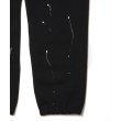 画像4: 【30%OFF】ROTTWEILER/RW PAINTED SWEAT PANTS（BLACK）［ペイント加工スウェットパンツ-24秋冬］ (4)