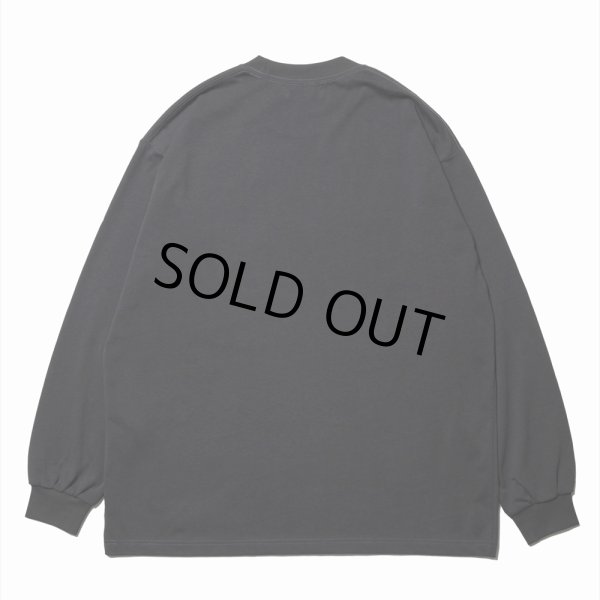 画像2: 【30%OFF】ROTTWEILER/R9 LS TEE（CHARCOAL）［オリジナル長袖T-24秋冬］ (2)