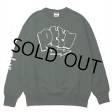 画像: ROTTWEILER/GRAFFITI SWEATER（GREEN）［クルーネックスウェット-24秋冬］