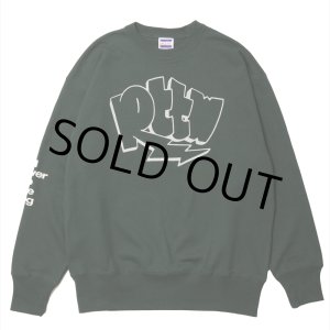 画像: ROTTWEILER/GRAFFITI SWEATER（GREEN）［クルーネックスウェット-24秋冬］