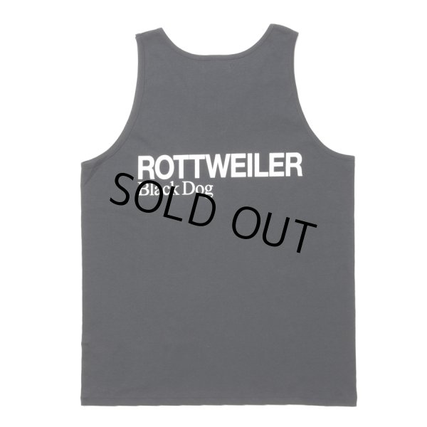 画像2: ROTTWEILER/2 LINE TANK TOP（BLACK） 【30%OFF】［タンクトップ-24春夏］ (2)