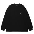 画像1: 【30%OFF】ROTTWEILER/R9 CROSS LS TEE（BLACK）［オリジナル長袖T-24秋冬］ (1)