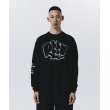 画像7: 【30%OFF】ROTTWEILER/GRAFFITI LS TEE（BLACK）［プリント長袖T-24秋冬］ (7)