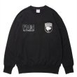 画像1: 【30%OFF】ROTTWEILER/WALKING DOG SWEATER（BLACK）［クルーネックスウェット-24秋冬］ (1)
