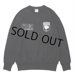 画像: 【30%OFF】ROTTWEILER/WALKING DOG SWEATER（BLACK）［クルーネックスウェット-24秋冬］