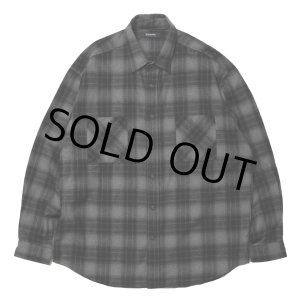 画像: ROTTWEILER/R9 NEL CHECK SHIRT（BLACK）［ネルチェックシャツ-24秋冬］