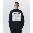 画像8: 【30%OFF】ROTTWEILER/GRAFFITI SWEATER（CHARCOAL）［クルーネックスウェット-24秋冬］ (8)