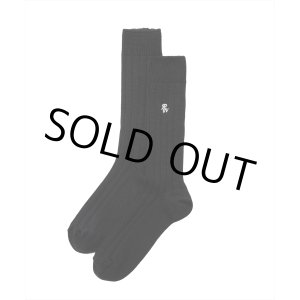 画像: 【30%OFF】ROTTWEILER/R9 PURPLES SOX（BLACK）［ソックス-24秋冬］
