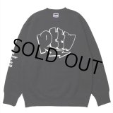 画像: 【30%OFF】ROTTWEILER/GRAFFITI SWEATER（CHARCOAL）［クルーネックスウェット-24秋冬］