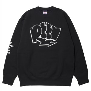 画像: 【30%OFF】ROTTWEILER/GRAFFITI SWEATER（CHARCOAL）［クルーネックスウェット-24秋冬］