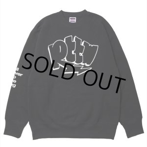 画像: 【30%OFF】ROTTWEILER/GRAFFITI SWEATER（CHARCOAL）［クルーネックスウェット-24秋冬］