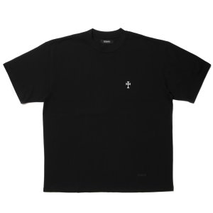 画像: 【30%OFF】ROTTWEILER/R9 CROSS TEE（BLACK）［オリジナルT-24秋冬］