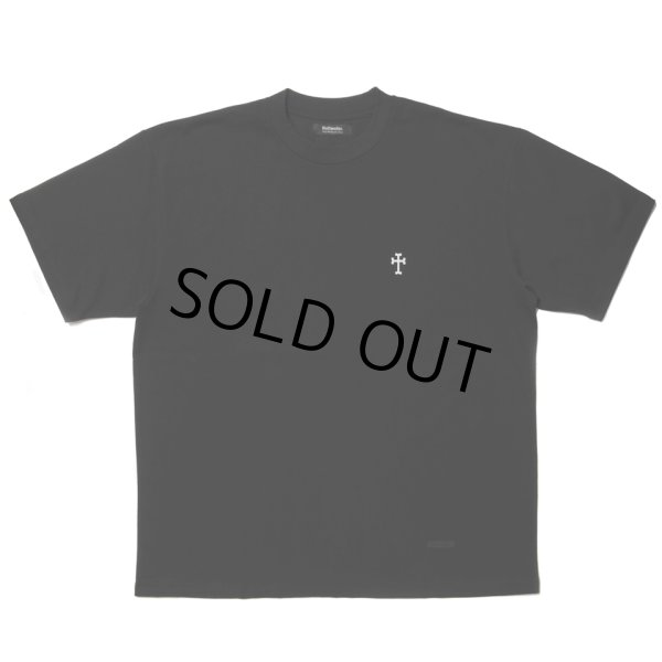 画像1: 【30%OFF】ROTTWEILER/R9 CROSS TEE（BLACK）［オリジナルT-24秋冬］ (1)