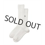 画像: 【30%OFF】ROTTWEILER/R9 PURPLES SOX（WHITE）［ソックス-24秋冬］