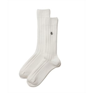 画像: 【30%OFF】ROTTWEILER/R9 PURPLES SOX（WHITE）［ソックス-24秋冬］