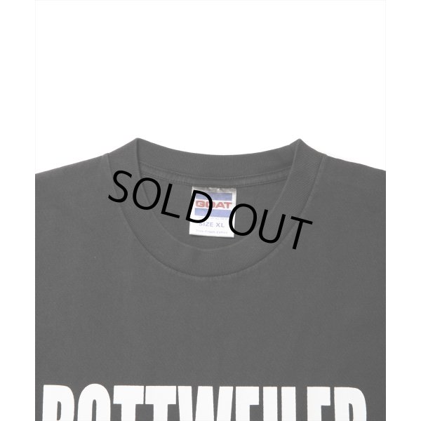 画像3: ROTTWEILER/RW LOGO TEE（CHARCOAL）［プリントT-24秋冬］ (3)