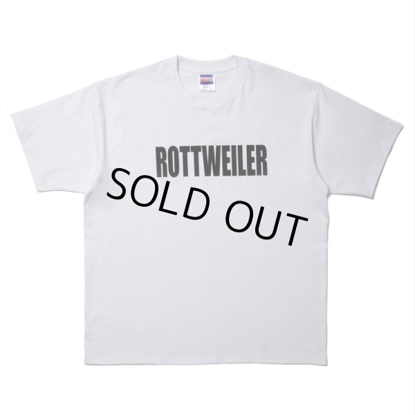 画像1: ROTTWEILER/RW LOGO TEE（WHITE）［プリントT-24秋冬］ (1)