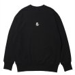 画像2: ROTTWEILER/RTTW SWEATER（BLACK）［クルーネックスウェット-24秋冬］ (2)