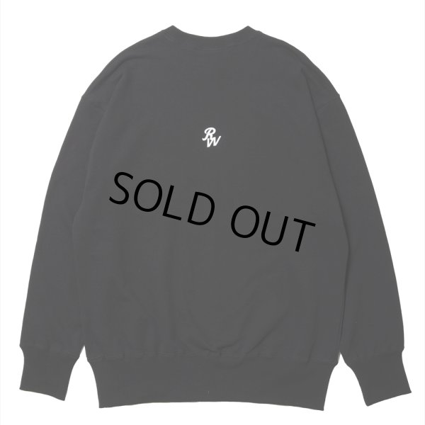 画像2: ROTTWEILER/RTTW SWEATER（BLACK）［クルーネックスウェット-24秋冬］ (2)
