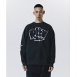 画像7: 【30%OFF】ROTTWEILER/GRAFFITI SWEATER（CHARCOAL）［クルーネックスウェット-24秋冬］ (7)