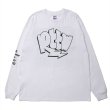 画像1: 【30%OFF】ROTTWEILER/GRAFFITI LS TEE（WHITE）［プリント長袖T-24秋冬］ (1)