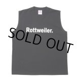 画像: ROTTWEILER/CLASSIC NO SLEEVE TEE（BLACK）［ノースリーブT-24春夏］