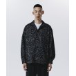 画像4: 【30%OFF】ROTTWEILER/R9 LEOPARD OPENCOLLAR SHIRT（YELLOW）［レオパードオープンカラーシャツ-24秋冬］ (4)