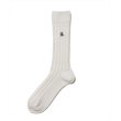 画像2: 【30%OFF】ROTTWEILER/R9 PURPLES SOX（WHITE）［ソックス-24秋冬］ (2)