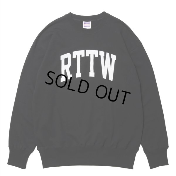 画像1: ROTTWEILER/RTTW SWEATER（BLACK）［クルーネックスウェット-24秋冬］ (1)