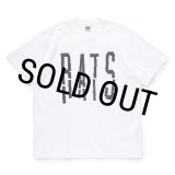 画像: 【40%OFF】RATS/BLOKEN TEE（WHITE）［プリントT-24春夏］