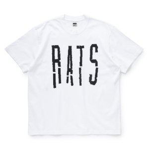 画像: 【30%OFF】RATS/BLOKEN TEE（WHITE）［プリントT-24春夏］