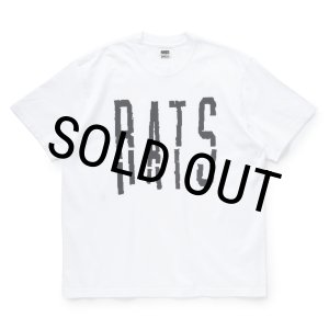画像: 【40%OFF】RATS/BLOKEN TEE（WHITE）［プリントT-24春夏］