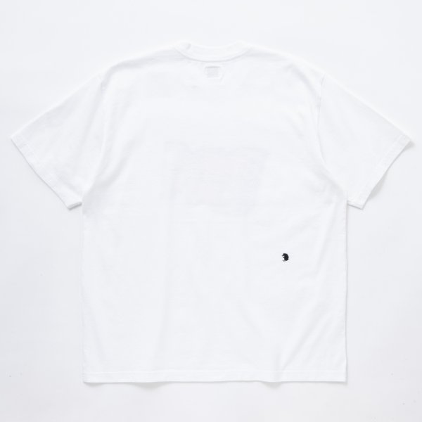 画像2: 【30%OFF】RATS/BLOKEN TEE（WHITE）［プリントT-24春夏］ (2)