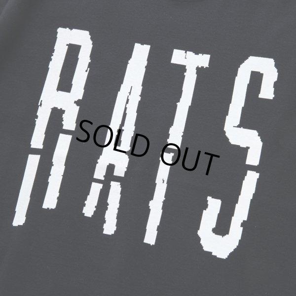 画像4: 【30%OFF】RATS/BLOKEN TEE（BLACK）［プリントT-24春夏］ (4)