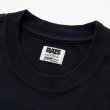 画像3: 【30%OFF】RATS/BLOKEN TEE（BLACK）［プリントT-24春夏］ (3)