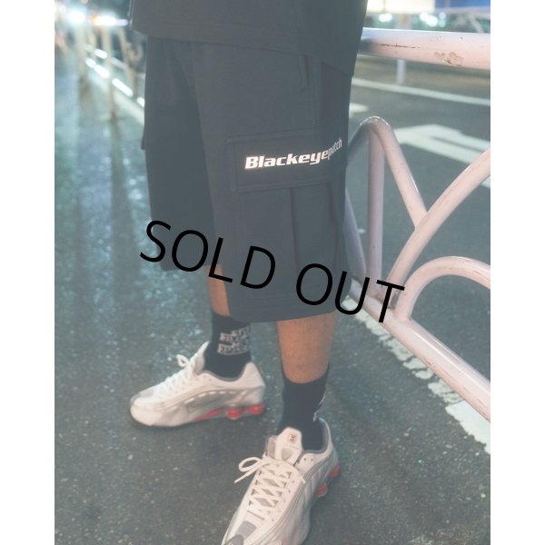 画像3: BlackEyePatch/TACTICAL LOGO CARGO SWEAT SHORTS（BLACK） (3)