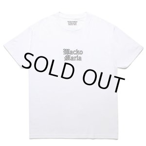 画像: WACKO MARIA/T-SHIRT（WHITE）［刺繍T-24春夏］