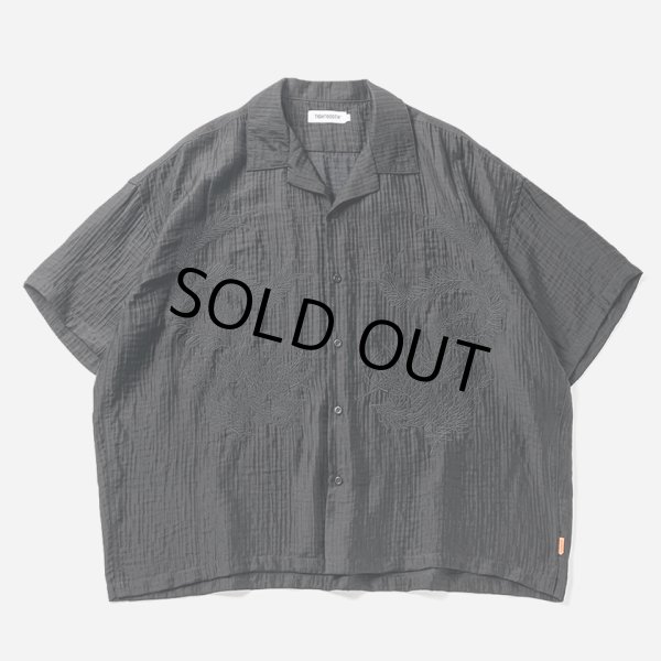 画像1: 【30%OFF】TIGHTBOOTH/PHOENIX ALOHA（Black）［フェニックスアロハ-24夏］ (1)