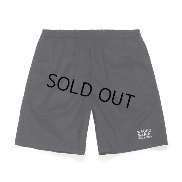 画像1: WACKO MARIA/BOARD SHORTS（BLACK）［ボードショーツ-24春夏］ (1)
