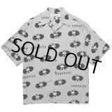 画像: WACKO MARIA/RECORDS HAWAIIAN SHIRT（GRAY）［レコードハワイアンシャツ-24春夏］