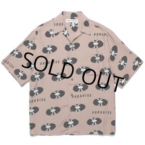 画像: WACKO MARIA/RECORDS HAWAIIAN SHIRT（BROWN）［レコードハワイアンシャツ-24春夏］