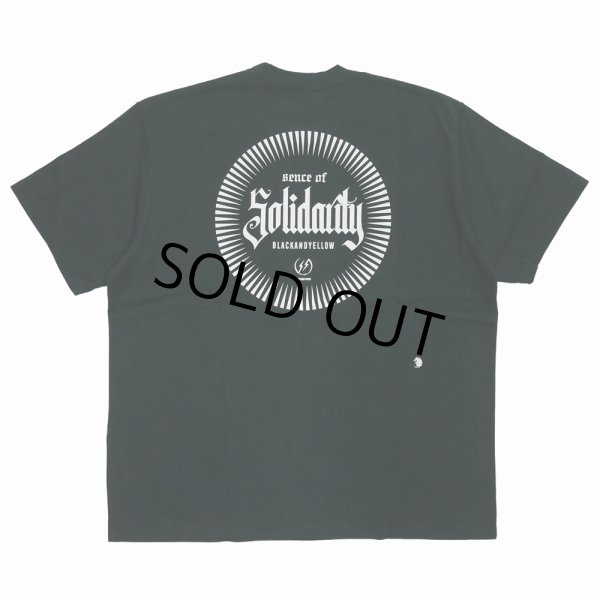 画像2: RATS/SOLIDARITY POCKET TEE（BLACK）［プリントポケT-24春夏］ (2)