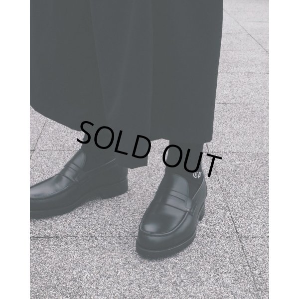 画像4: COOTIE PRODUCTIONS/Raza Middle Socks（Black）［ミドルソックス-24春夏］ (4)