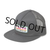 画像: 【30%OFF】CALEE/CALEE LOGO WAPPEN MESH CAP（BLACK）［ワッペンメッシュキャップ-24春夏］