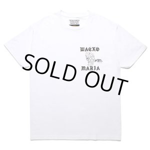 画像: WACKO MARIA/56 TATTOO STUDIO / T-SHIRT（WHITE）［プリントT-24春夏］