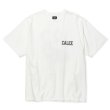 画像2: 【30%OFF】CALEE/×MIHO MURAKAMI BINDER NECK SNAKE VINTAGE TEE（WHITE）［プリントT-24春夏］ (2)