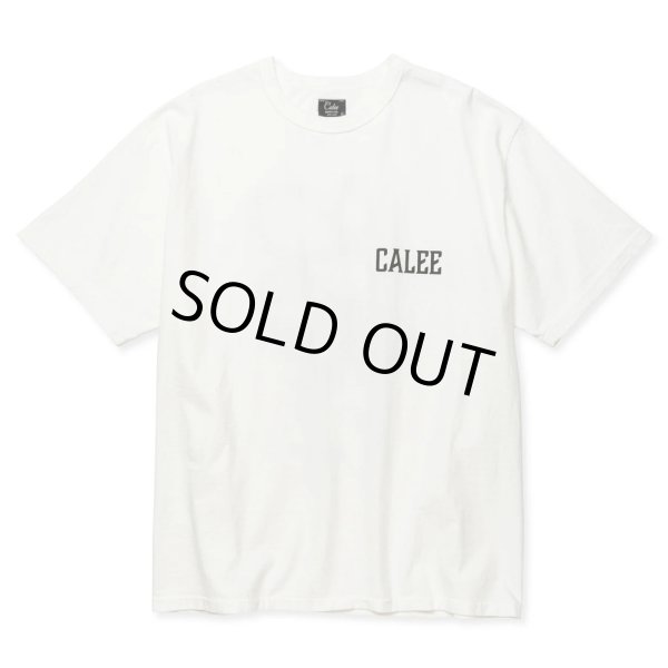 画像2: 【30%OFF】CALEE/×MIHO MURAKAMI BINDER NECK SNAKE VINTAGE TEE（WHITE）［プリントT-24春夏］ (2)