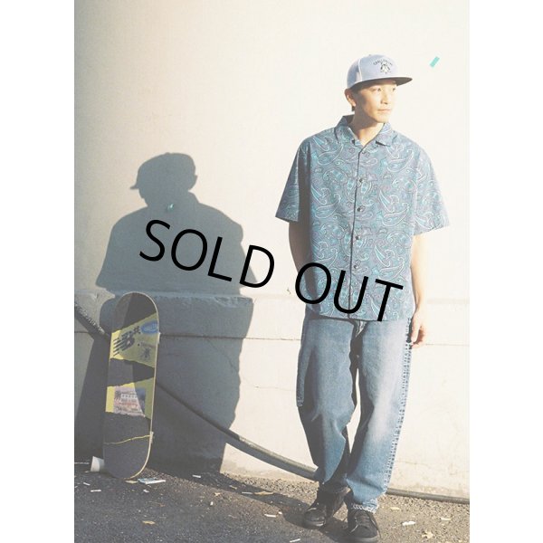 CHALLENGER/WOLF MC MESH CAP（BLUE GRAY）［ウルフMCメッシュ