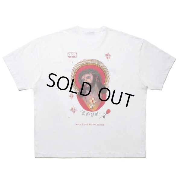 画像1: COOTIE PRODUCTIONS/Print S/S Tee（JESUS）（White）［プリントT-24春夏］ (1)